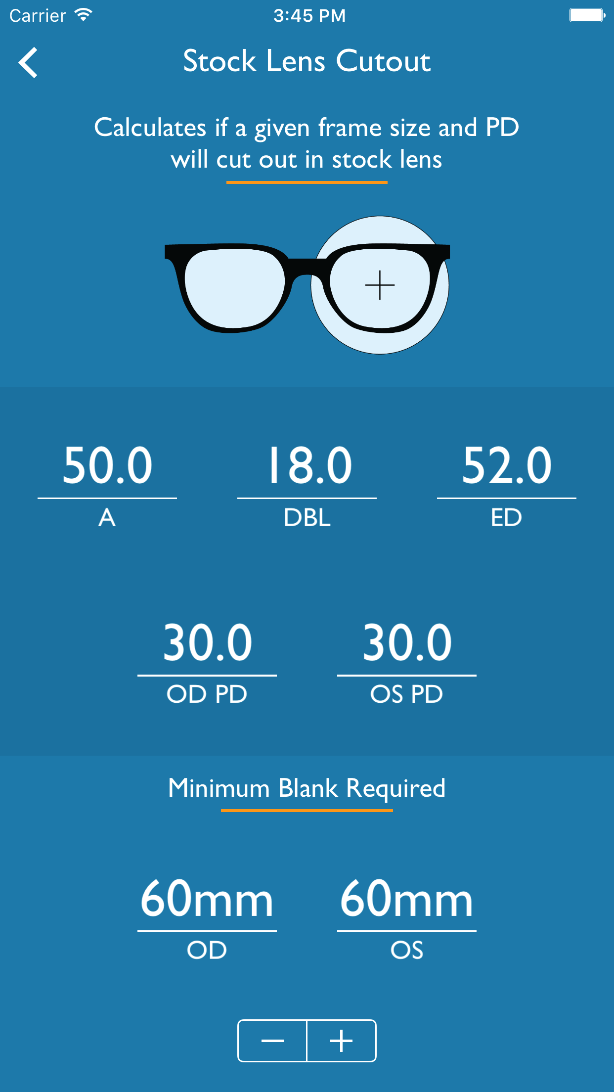 Optical Calculator App — Lens Shapers