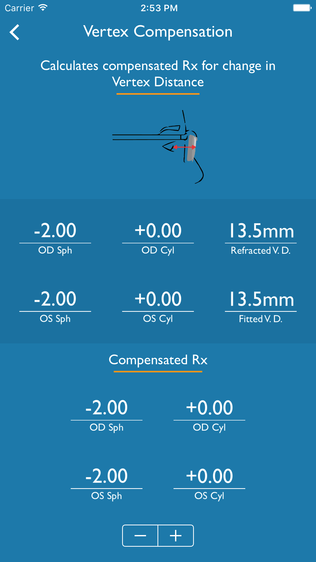 Contact Lens Power Calculator Opticalc Contact Lens Calculator App